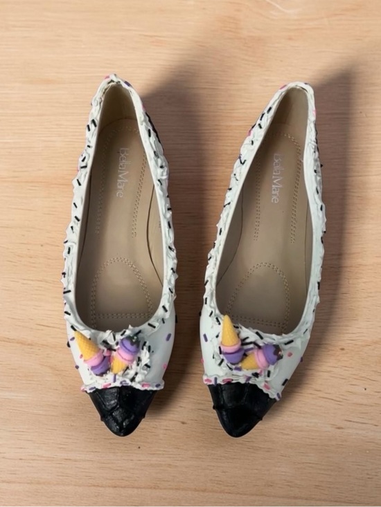 Shoes - 🍦Handmade Waffle Cone Ice Cream Shoes With Sprinkles!
Pointy toe, Size 8